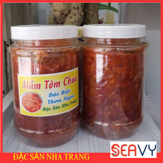 🦐🌶️ mắm tôm chua truyền thống siêu nhiều tôm, hộp 500g - seavy 🦐🌶️