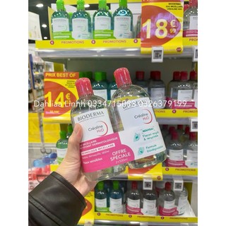 Nước tẩy trang Bioderma 500ml