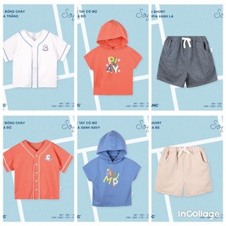 Chaang áo, quần dành cho bé trai Olympia SS2024D03