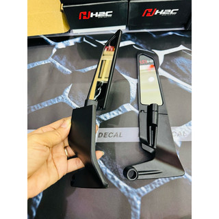 Gương/Kính chiếu hậu xe máy kiểu máy bay/ 1 cặp 2 bên