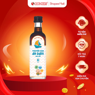 Nước Mắm Nhĩ Thuyền Xưa Hoàn Toàn Tự Nhiên Nước Mắm Ăn Dặm Ngon Giàu Dinh Dưỡng Cho Bé 65ml 250ml- Bibomart