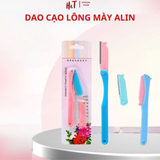 Dao cạo tỉa lông mày Alin lưỡi thép không gỉ an toàn, gâp gọn