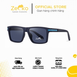 Kính mát nam nữ Zecko SGP42 tròng kính phân cực chống tia UV chống chói tia UV