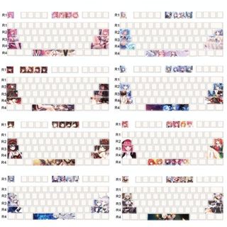 Keycap pbt anime,profile cherry