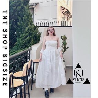 ĐẦM VOAN BIGSIZE DÁNG DÀI HOA NGỰC [TNT SHOP BIGSIZE 60KG 90KG]