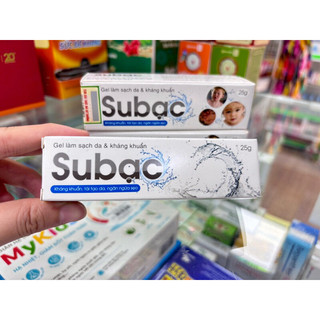 Su bạc 25G- Gel làm sạch và sát khuẩn da