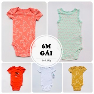 {Size 6m 5-7kg}Body chip cộc cho bé gái