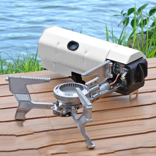 Bếp Ga Dã Ngoại Mini Inox Chống Gỉ Công Xuất Bếp Ga Đơn Với Thiết Kế Chống Cháy Nổ Có Thể Gấp Gọn Tiện Lợi