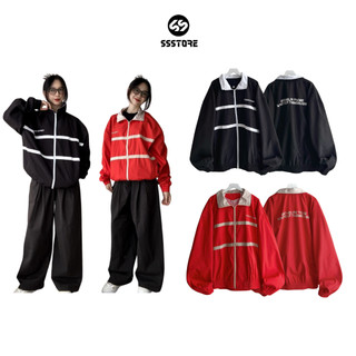 Áo Khoác Dù 3 Lớp Ép Keo In Chữ TRICK 2 Màu Form Rộng Unisex Nam Nữ_SSSTore