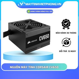 NGUỒN MÁY TÍNH CORSAIR CV650 - 650W 80 PLUS BRONZE 