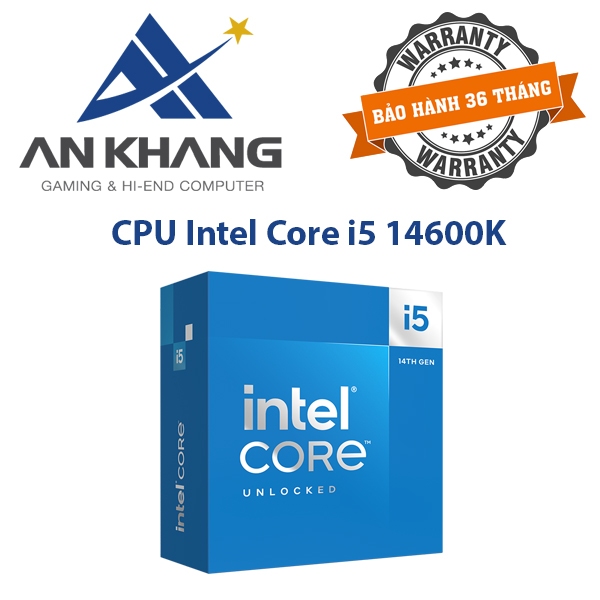 CPU Intel Core i5 14600K - Hàng Chính Hãng