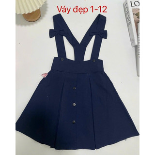 Váy yếm cho học sinh- Đồng phục học sinh cấp 1 tiểu học