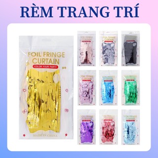Rèm kim tuyến trang trí sinh nhật ngang 1m, dài 2m