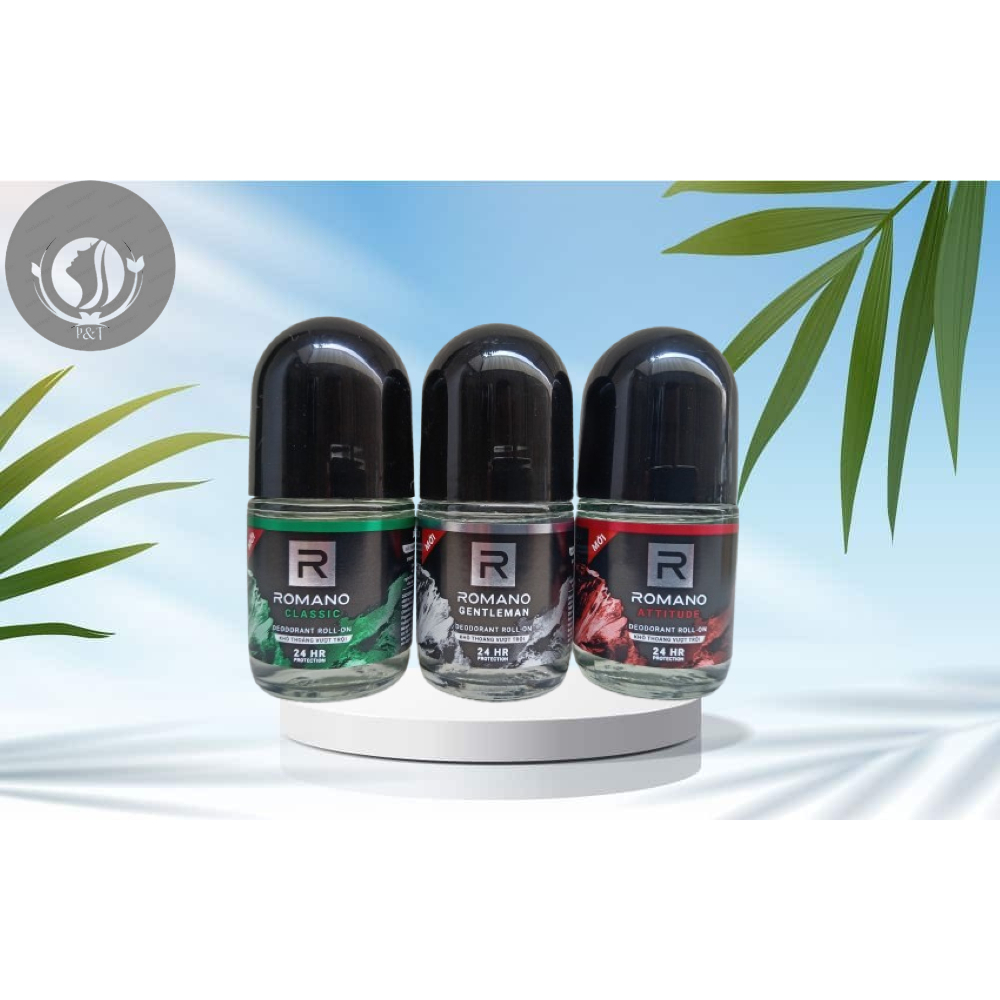 Lăn Khử Mùi Romano 25ml