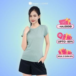 Áo thun tay ngắn cho nữ Lizard Modal, cotton mềm mại thoáng mát - 1SP23T045