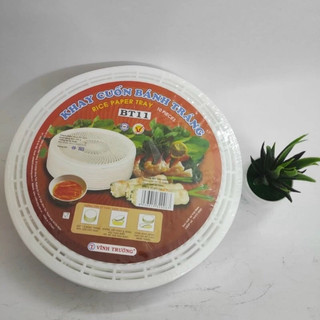 10 Khay Dụng Cụ Nhúng Cuốn Bánh Tráng Đủ Mẫu Vĩnh Trường
