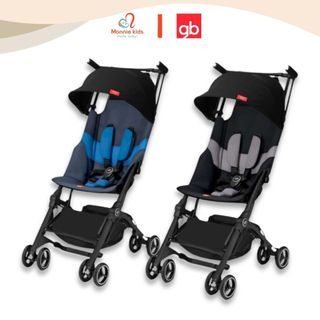 Xe đẩy gấp gọn GB Pockit + All-Terrain cho bé 6m+, xe đẩy du lịch chất liệu cao cấp siêu nhẹ