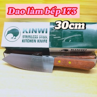 Dao làm bếp 173 cán bằng gỗ dài 30cm