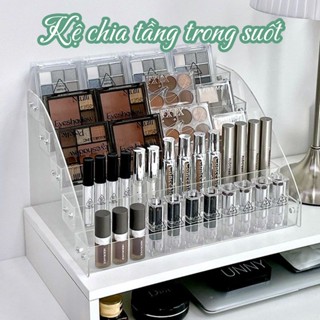 Khay đựng mĩ phẩm, kệ đựng mĩ phẩm - kệ để mỹ phẩm để bàn nhiều tầng 4/5/6 tầng Trang Điểm Gọn Gàng Decor