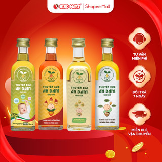 Dầu Ăn Dặm Thuyền Xưa Dầu Ăn Dặm Óc Chó Dầu Gấc Mè Olive Nguyên Chất Nguyên Liệu 100% Hạt Tự Nhiên - Bibomart