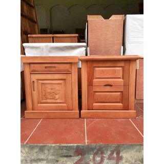 Tủ đầu giường tab cá nhân tiện lợi gỗ hương đá, xoan đào