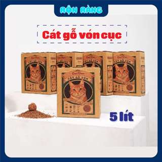 Cát gỗ vón CatViet 4.5L(2.2kg) - Không bụi, vón cục & khử mùi tốt