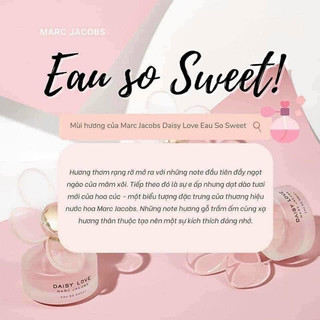 Nước Hoa Marc Jacobs Daisy Love 20ml Box Tester