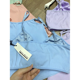 SET ÁO CROP VÀ QUẦN SHORT LƯNG CAO XUẤT DƯ