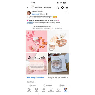 Nước Hoa Marc Jacobs Daisy Love 20ml Box Tester