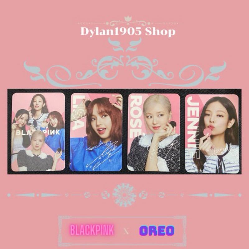 CARD BLACKPINK - OREO 02 (Hàng Official)