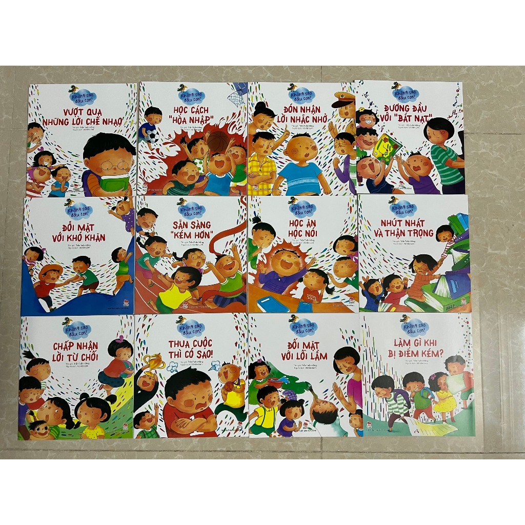 Sách - Set Không sao đâu con phần 2 (bộ 12 cuốn )