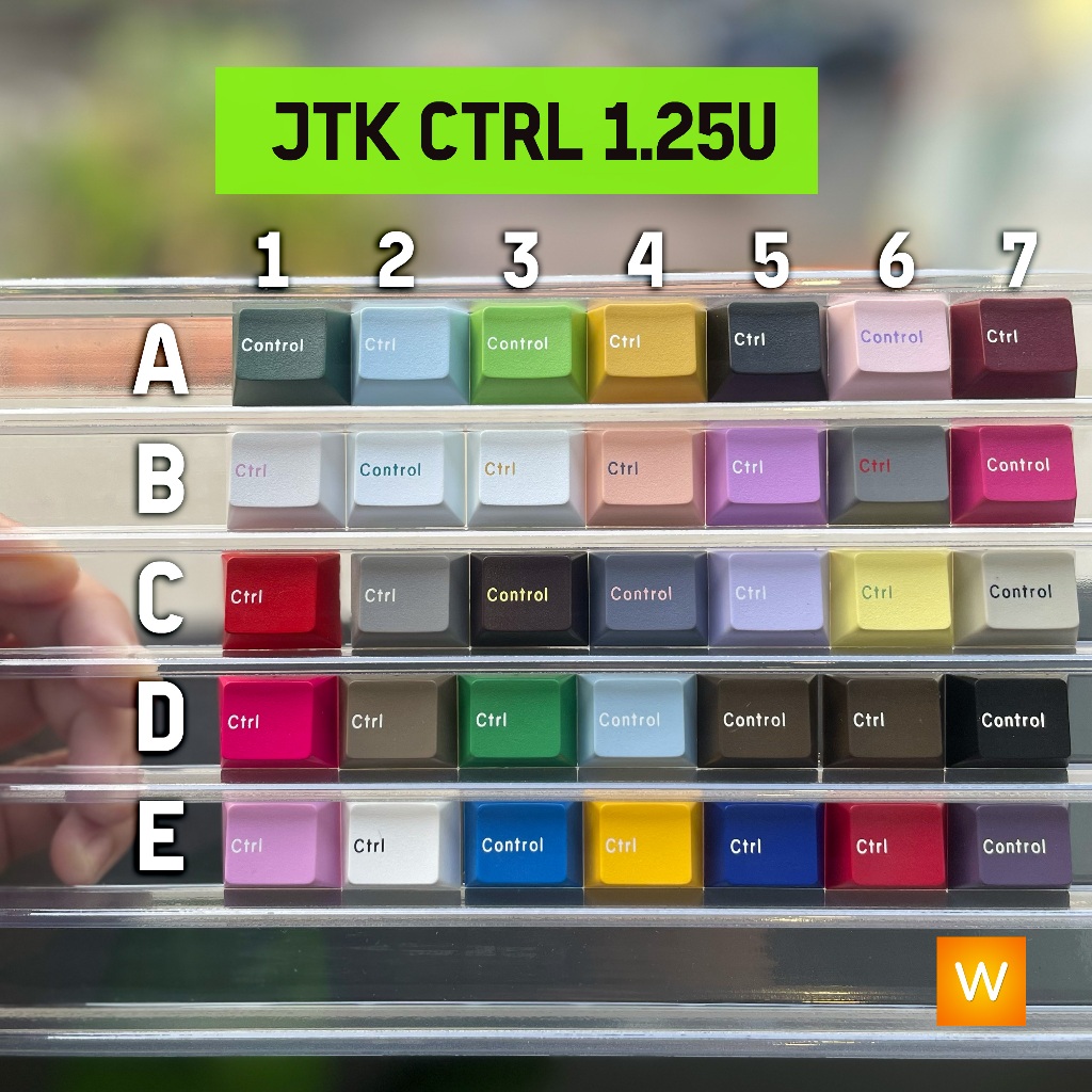 JTK Keycap Mod Ctrl 1.25u - Nút lẻ bàn phím cơ - JTK Grab
