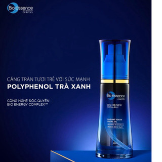 [Freeship] [ HOẢ TỐC] Tinh chất trẻ hóa da dưỡng da tươi trẻ  Bio-Essence Renew facial oil tinh chất sữa ong chúa 40ml
