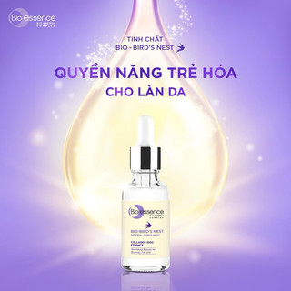 [Freeship] [ HOẢ TỐC] Tinh chất dưỡng da tươi sáng và căng mọng Bio-essence Bio-Bird's Nest Collagen Essence 30ml