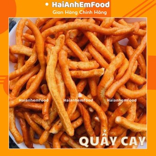 500gr quẩy sâu phomai cay, quẩy sâu cay giòn giòn, snack bim cân
