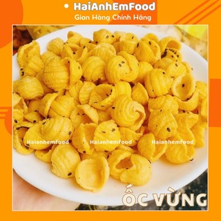 500g snack bimbim ốc vừng mè đen, bim bim hình ốc