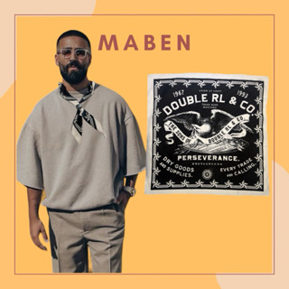 Khăn bandana con đại bàng cotton size 70x70cm - Maben