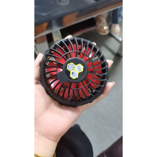 Quạt áo điều hoà, quạt 9 cánh, 12v, ko chổi than