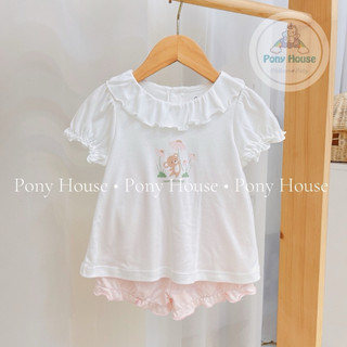 Bộ cộc tay Nous Kids cho bé gái mẫu mới