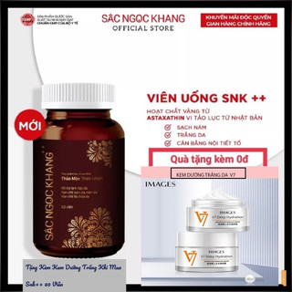 ✅ Viên Uống Sắc Ngọc Khang ++ chống lão hóa da, giảm nám, tàn nhan cao cấp