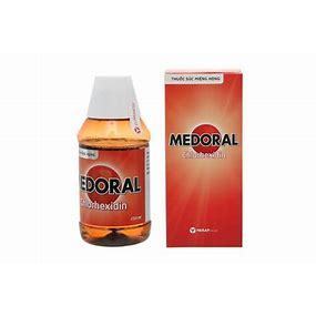 Nước súc miệng họng sát khuẩn MEDORAL 125ml hỗ trợ phòng ngừa nhiễm khuẩn miệng họng