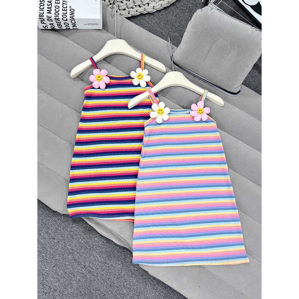 Váy bé gái body hình tim dây chéo lưng từ 8-26kg