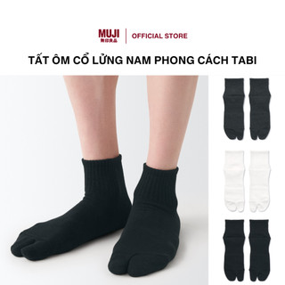 Tất ôm cổ lửng nam phong cách tabi muji