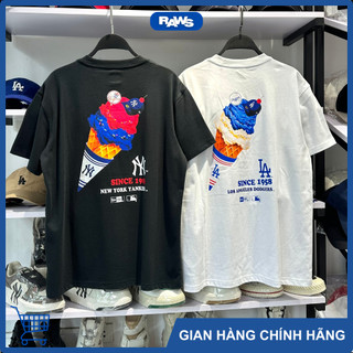 [RAWS] Áo Phông New Era Cream NY/LA 2024 02 chính hãng 14179167/14179168