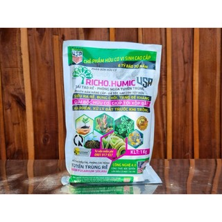 [Ngăn Ngừa Xì Mủ] Phân Bón Vi Sinh Hữu Cơ Tricho Humic USA – Diệt Sạch Khuẩn Ngừa Xì Mủ Tơi Xốp Đất – Siêu Thị Cây Giống