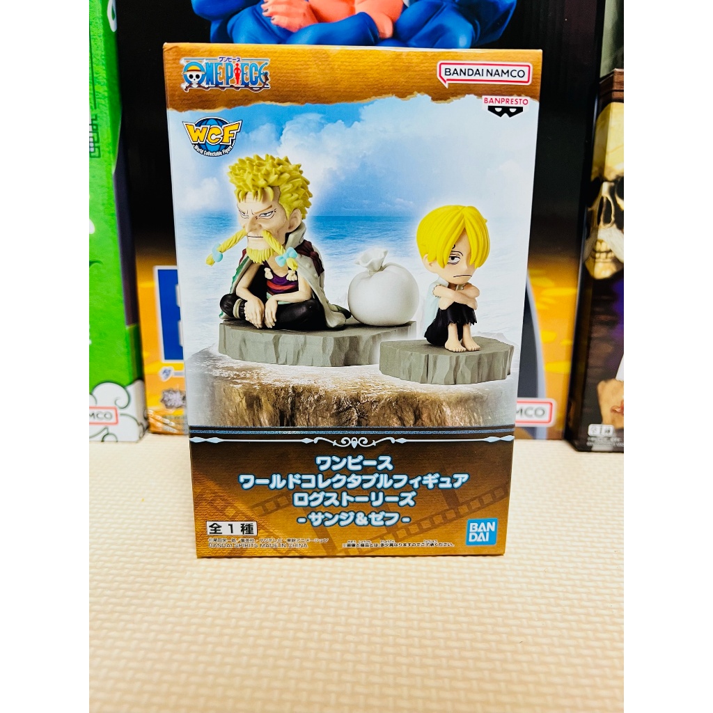 FIGURE one piece - mô hình chính hãng one piece WORLD COLLECTABLE FIGURE LOG STORIES-SANJI&ZEFF-1 - 
