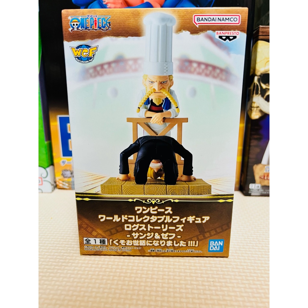 FIGURE one piece - mô hình chính hãng one piece WORLD COLLECTABLE FIGURE LOG STORIES-SANJI&ZEFF-2 - 