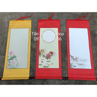 Giấy biểu lụa viết thư pháp kt 32*90
