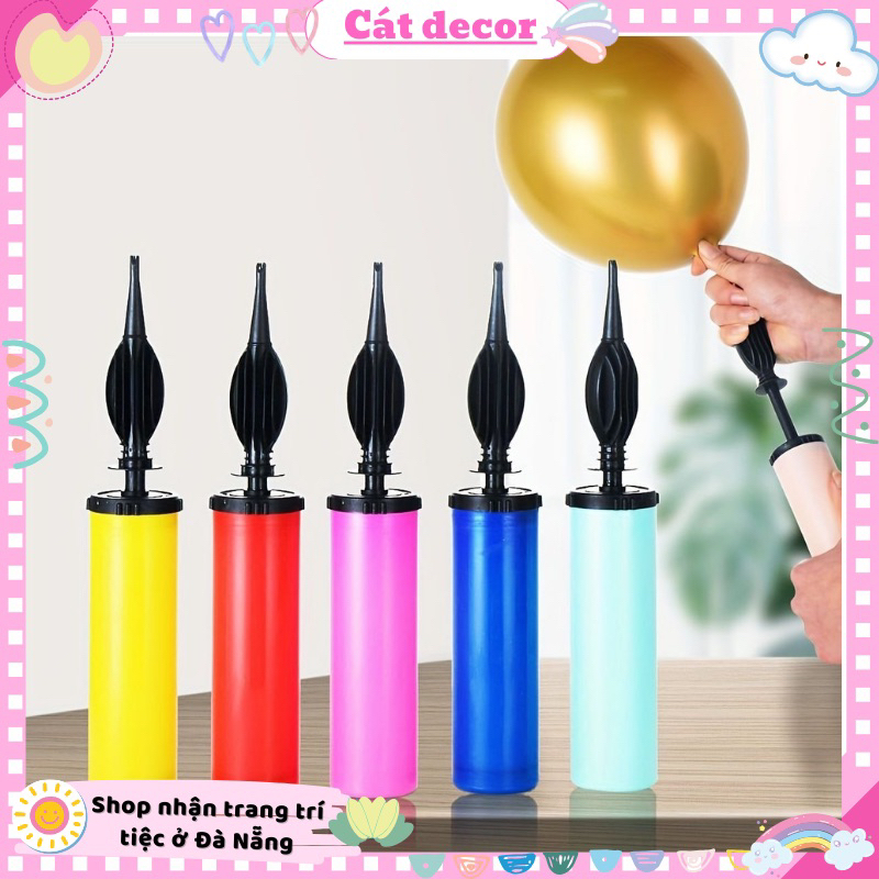 Dụng cụ bơm bóng cầm tay-bơm tay