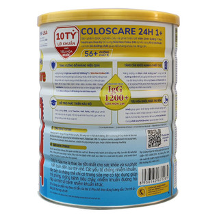 Sữa Bột COLOSCARE SỐ 0 (DÀNH CHO TRẺ TỪ 0-12 THÁNG) date new